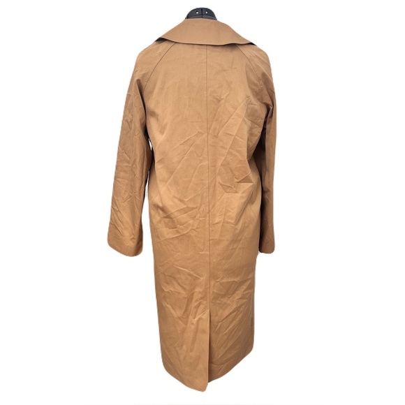 Sezane ‘Clyde’ Single Breasted Trench Coat in “Camel”, Size 36 - Picture 5 of 11